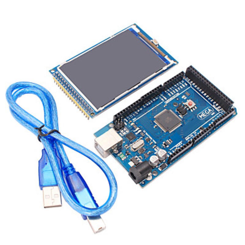 Mega2560 R3 + 3.2 inch TFT IPS 480 x 320 Color Ful...